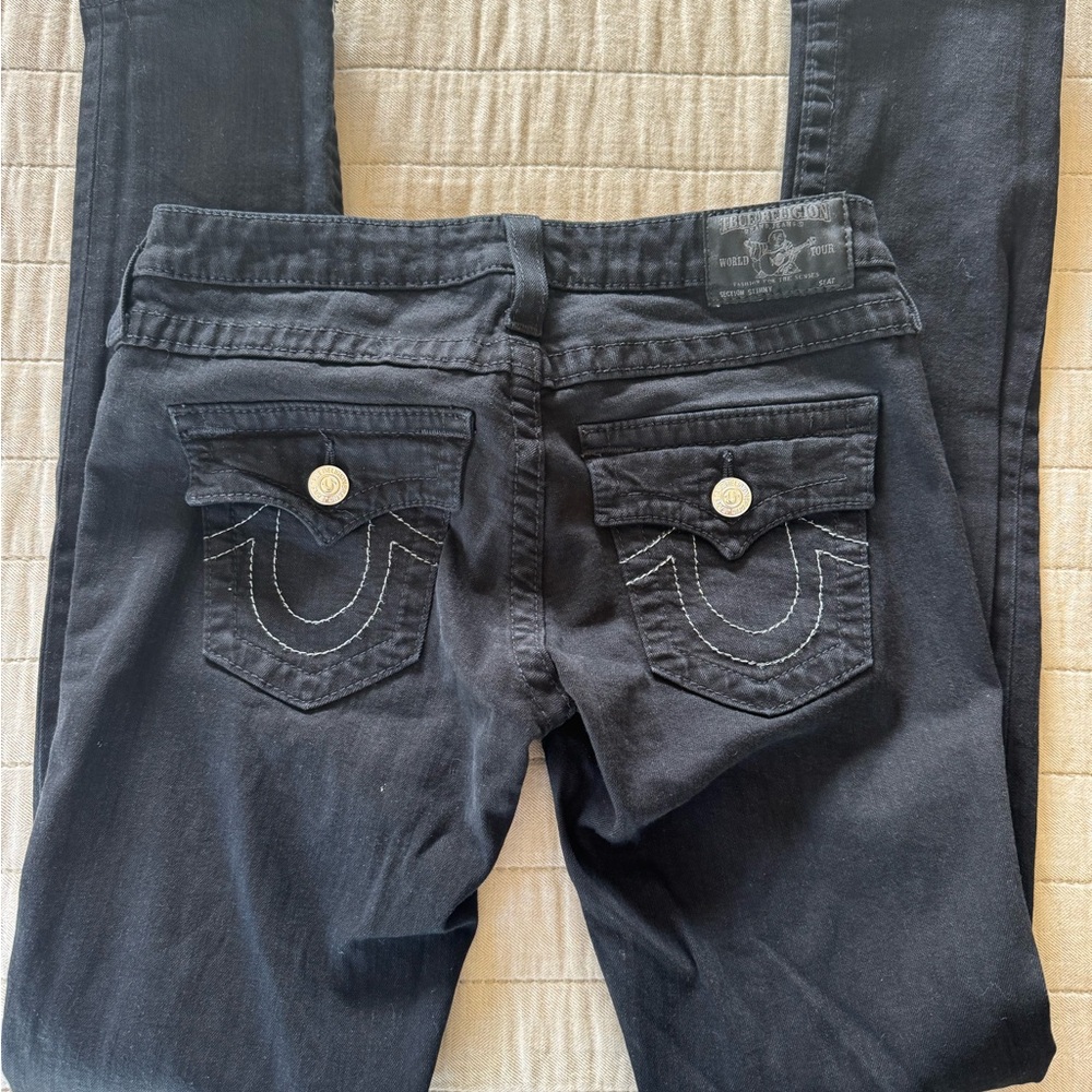 True Religion Women's Black Jeans